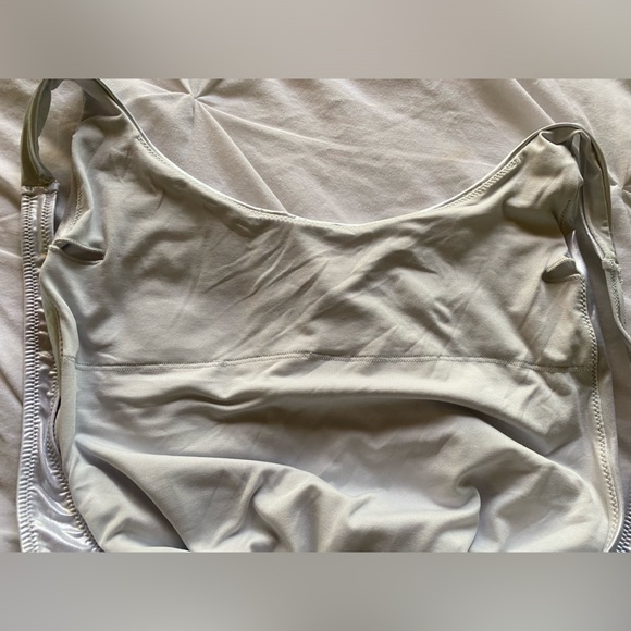 Zara nwt silver metallic swim suit - Picture 4 of 4